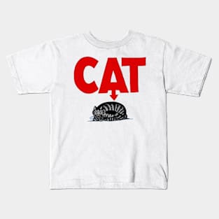 B kliban cat, sleeping cat, funny cat Kids T-Shirt